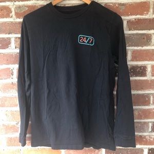 Adidas men’s long sleeve cotton t-shirt size L